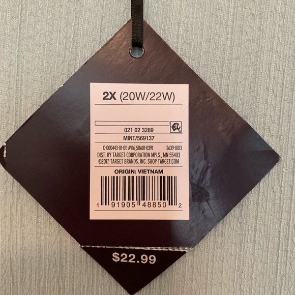 Ava & Viv 3/4 sleeve top - Picture 4 of 4